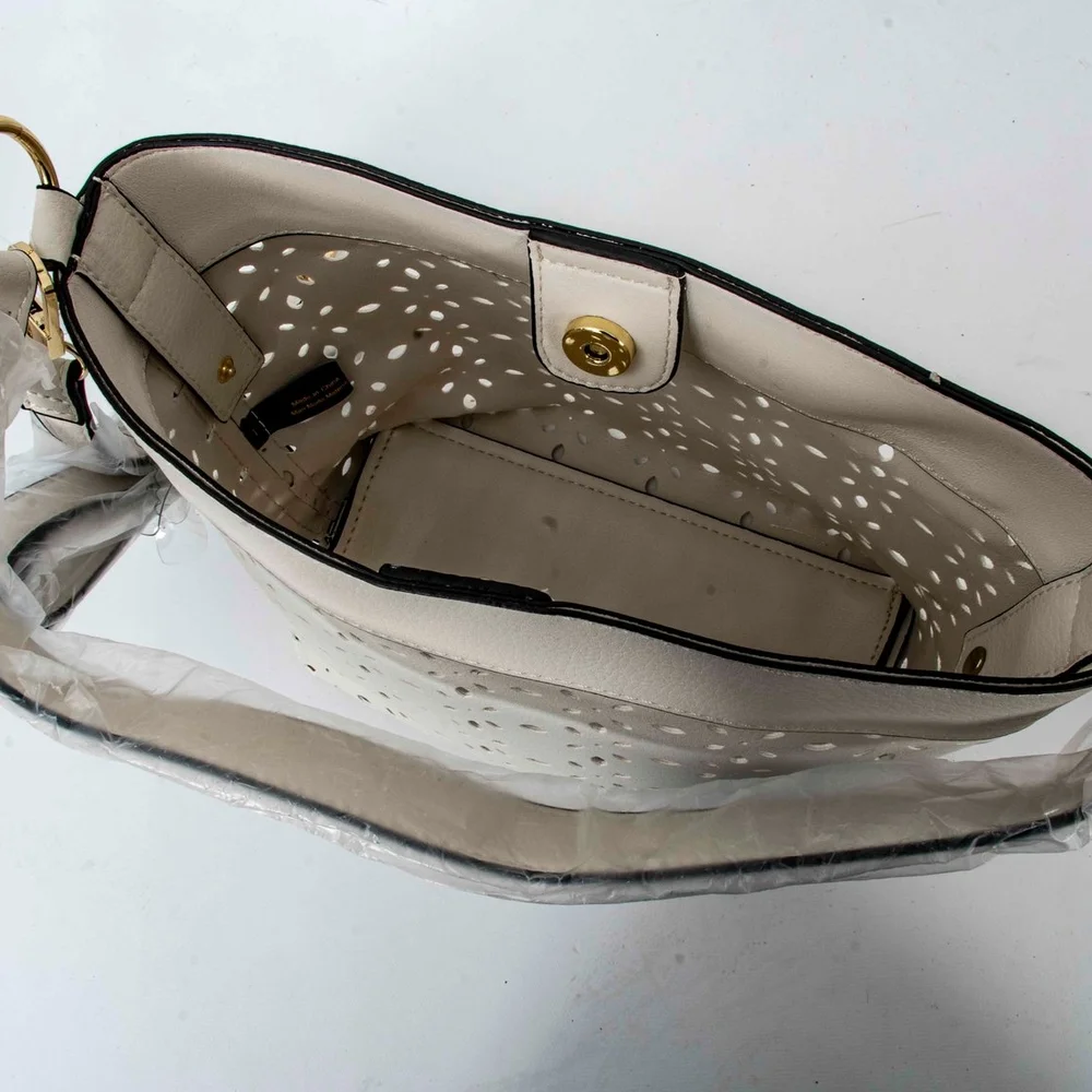 Elegant White Handbag NWT Neiman Marcus